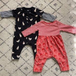 Tea Collection Rompers